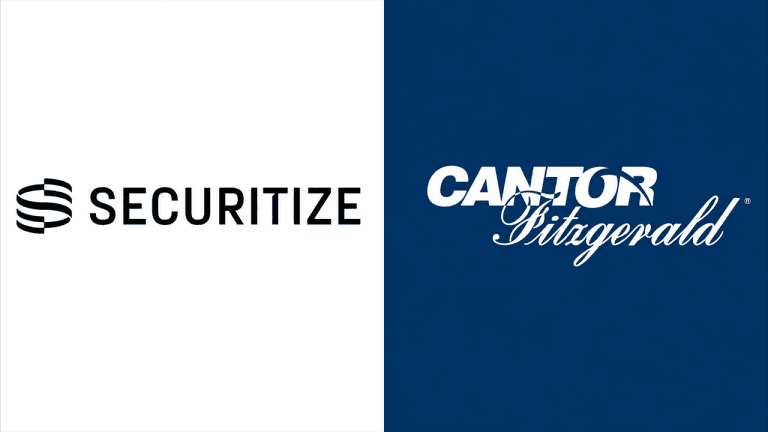 Securitize and Cantor logos.