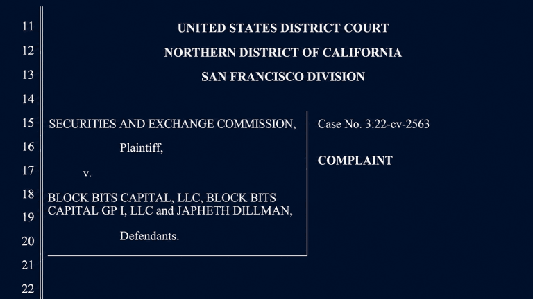 Block Bits court filing.